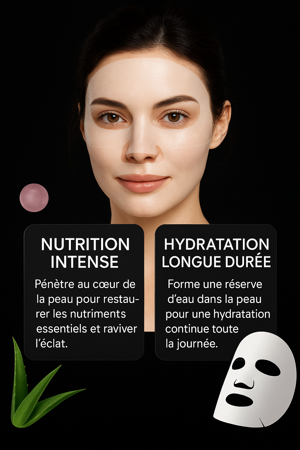 Masque collagène coréen